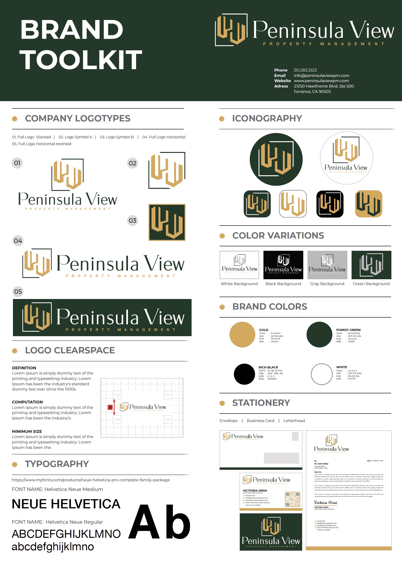 Peninsula View Brand Toolkit