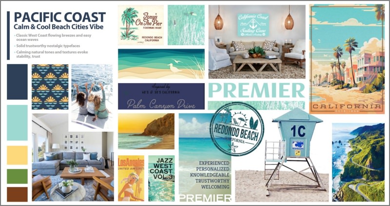 Premier Tax Service Pacific Coast mood board