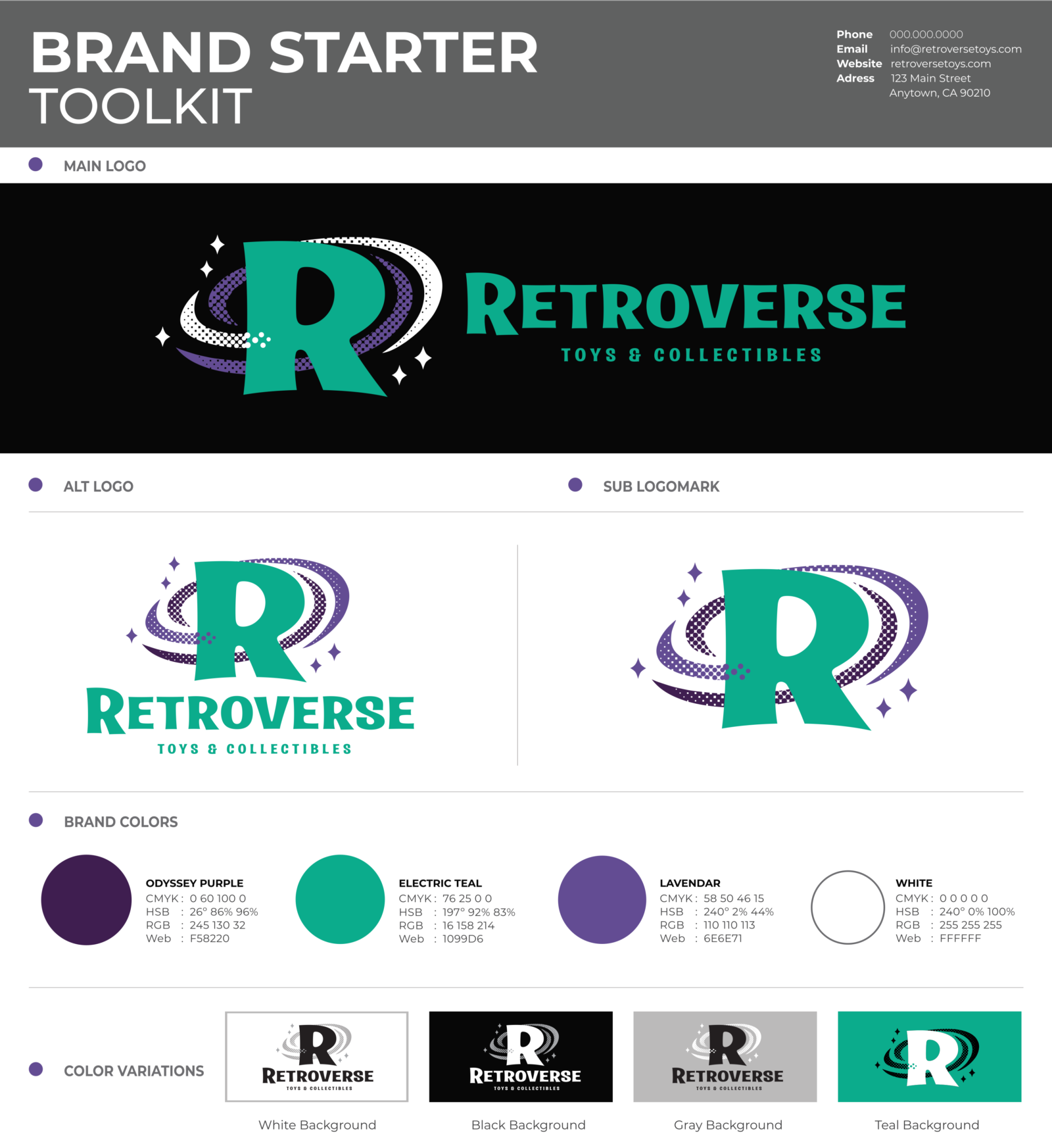 Starter Brand Toolkit example product
